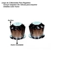 thumbnail image 2 of Manerales Llaves Regadera Alfa Juego De 2 Piezas Humo, 2 of 3