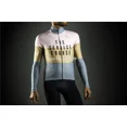 thumbnail image 4 of Ropa de ciclismo negra de invierno, jersey térmico de forro polar, chaqueta de bicicleta de manga larga, maillot cálido de ciclismo para hombre para invierno, 4 of 5