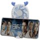 thumbnail image 4 of (ciervo azul) Mini Ventilateur De Poche Pour Enfants, Sche-cheveux 3 Vitesses, Alimentation Usb, Petit Ventilateur Personnel Paresseux, 4 of 5