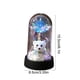 thumbnail image 3 of Luz nocturna conservada de Rose Bear para el Día de San Valentín | Cúpula de Cristal Decorativa Ambiental LED | Adorno romántico de escritorio | Flores de plástico moradas, blancas, azules, rojas, 3 of 6