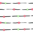 thumbnail image 2 of Celebrations 9086871 33 ft. LED String Ribbon Light, Red, Green & Pure White - 200 Count, 2 of 3