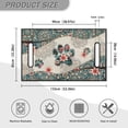 thumbnail image 5 of Jeiento Cute Paw Golf Cart Seat Cover for 2 Seats Summer Golf Cart Rear Seat Cover Boho Flower Universal Golf Cart Seat Blanket Comfortable and Keeps Warm in Winter, 5 of 5