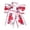 C - 18cm, variant on Junepar Red White Blue Patriotic Decorative Bow 250 Year Anniversary 4th of July Star Stripe Bow Patriotic Wreath Bow for Front Door Porch Wreath & Outdoor Decor
