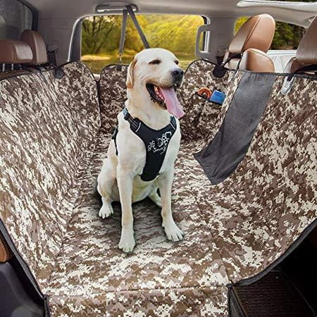 Ibuddy Dog Car Seat Cover For Back Of Cars Trucks Suv Waterproof Hammock With Mesh Window Side Flap And Belt Pet Truck Canada - Dog Seat Covers Reviews
