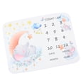 thumbnail image 3 of Manta de franela suave con diseño de elefante para fotos de bebés recién nacidos, niños y niñas, 3 of 14