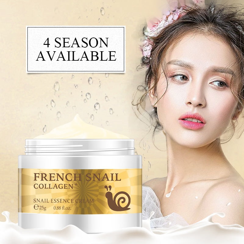 Snail Face Cream Hyaluronic Acid Moisturizing Anti Wrinkle Anti Aging Collagen Repairing Day Cream Skin Care