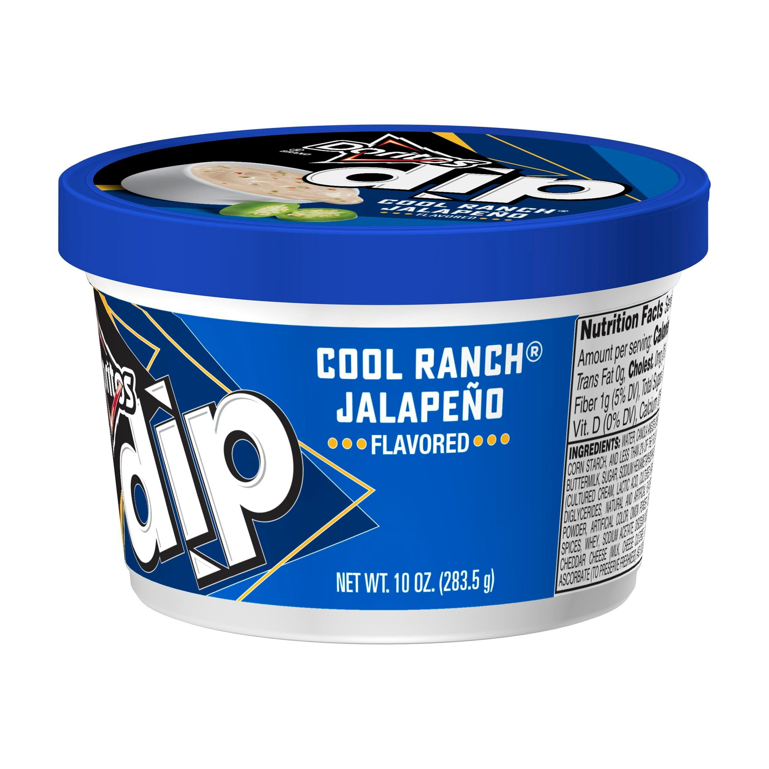 Doritos Cool Ranch Flavored Jalapeno Dip, 10 oz Jar