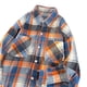 thumbnail image 4 of Blusa y camisa de manga larga con cuello vuelto para hombre, estilo informal, a cuadros, con bolsillos y botones, de licra, 4 of 4
