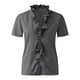thumbnail image 3 of Blusas De Verano Camiseta suelta para mujer con volantes simples, camisas para mujer, blusa para mujer, Tops (gris S) Cgtredaw para Mujer Gris T 20, 3 of 8