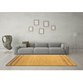 thumbnail image 3 of Ahgly Company Indoor Rectangle Solid Brown Modern Area Rugs, 5' x 8', 3 of 4