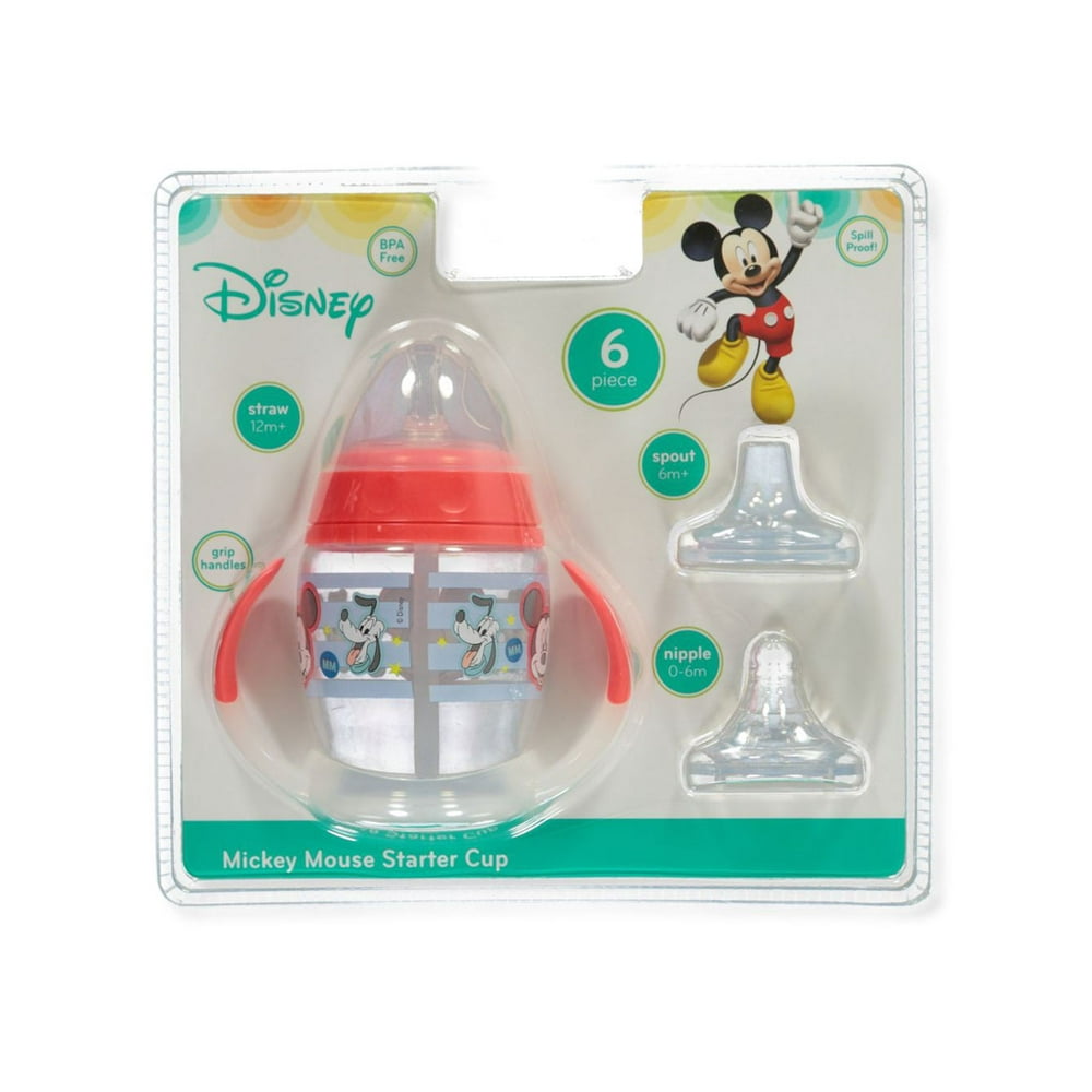 Disney Mickey Mouse Starter Cup 6Piece Set