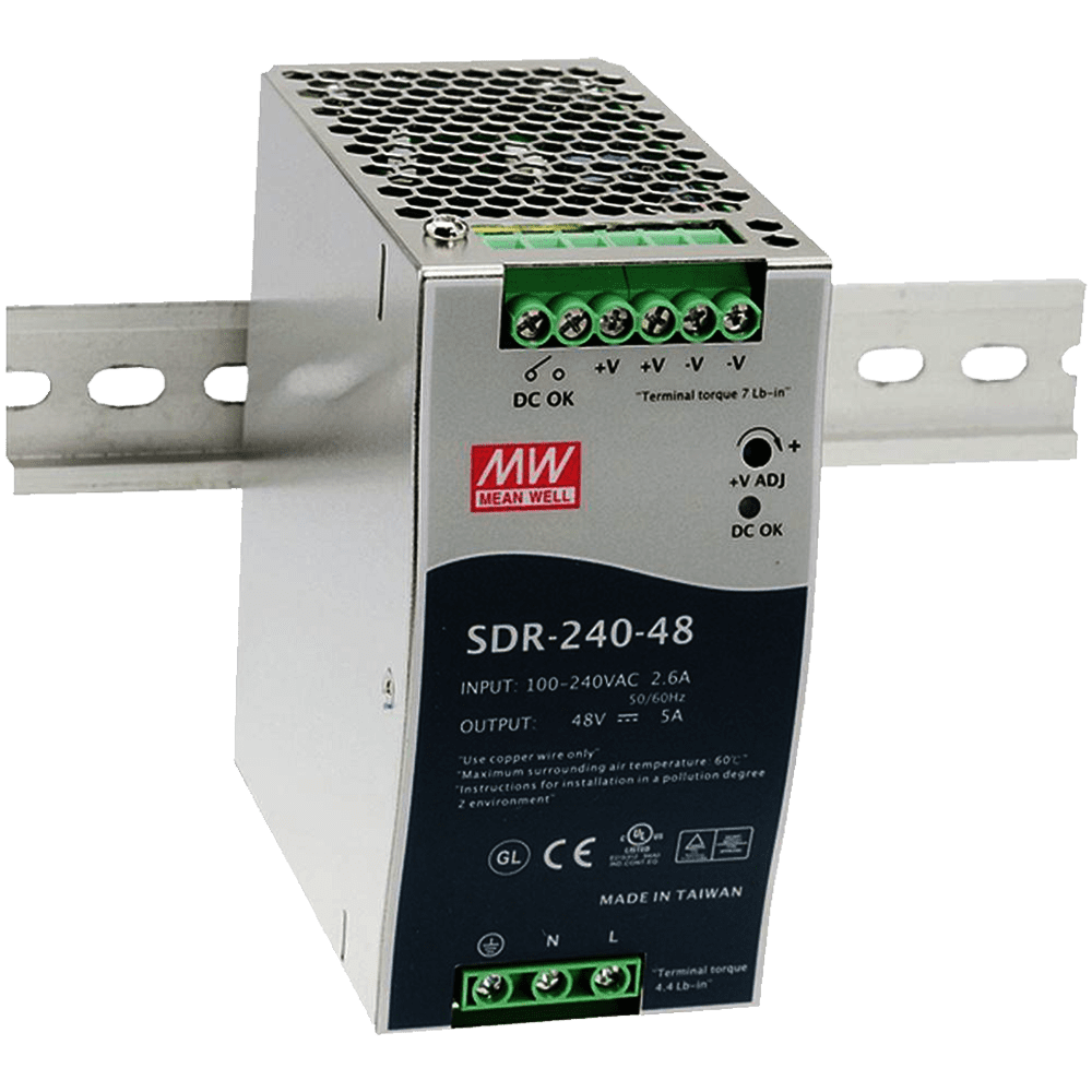 POWERNEX MEAN WELL NEW SDR-75-24 24V 3.2A Single Output Power Supply 75W 