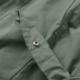 thumbnail image 4 of hlysgo Men's Quick Dry Cargo Shorts Big and Tall Drawstring Lightweight Breathable Short Sports Outdoor Shorts with Zipper Pockets Green,3xL, 4 of 5