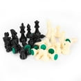 thumbnail image 2 of Ymiko Chessmen, Chess Game, Lightweight Eco-friendly Plastic Delicate Outdoor Home For Indoor Classroom, 2 of 8
