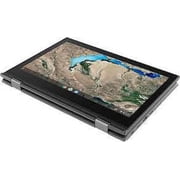 Restored Lenovo 2-in-1 Chromebook 300E 2nd Gen - 11.6 Intel Celeron N4000 4GB RAM 32GB Storage