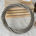thumbnail image 5 of NOGIS 2Pack Vine Wreath Grapevine Wreaths 40cm DIY Christmas Rattan Wreath Natural Vine Branch Wreath Frame Holiday Garland Wreaths for Craft Home Wedding Party Decor Grapevine Wreath (Gray), 5 of 7