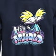 thumbnail image 3 of Hey Arnold! - Graffiti Arnold - Toddler And Youth Crewneck Fleece Sweatshirt, 3 of 5