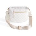 thumbnail image 2 of Bandolera FEIBOON Spacious a cuadros de nylon para mujer, 2 of 6