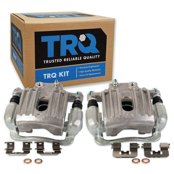TRQ Rear Brake Caliper Set Fits 2007-2008 Hyundai Entourage CLA32304