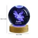 thumbnail image 3 of Bola De Cristal Bola de cristal de 12 constelaciones, manualidades de cristal creativas grabadas en 3D (tauro), 3 of 7