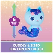 Gabby’s Dollhouse Fairylandia MerCat 6-inch Plush Toy, for Ages 3 and up