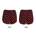 thumbnail image 3 of Salouo Sexy Red Lips Kiss Print Women's 2 in 1 Running Shorts Double-Layer Shorts Athletic Workout Gym Yoga Shorts Running Shorts for Women-XX-Large, 3 of 7