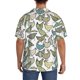 thumbnail image 3 of Balery Funny Chicken Camisa Casual de Manga Corta con Botones para Hombre, Texturizada, Estilo Cubano, para Playa, Verano-Medium, 3 of 5