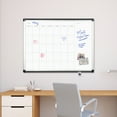 thumbnail image 2 of U Brands PINIT Magnetic Dry-Erase Monthly Calendar Board, 48 X 36 Inches, Silver Aluminum Frame (2903U00-01), 2 of 2