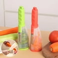 thumbnail image 4 of Solution de Rangement pour Rasoir Éplucheur en Acier Inoxydable avec Rangement Intégré pour la Préparation de Fruits et Légumes Frais, 4 of 7