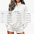 thumbnail image 4 of cocolona Stand Collar Sweatshirts for Women Button Down Long Sleeve Pullover Sweatshirts Loose Casual Solid Color Fall Tops, 4 of 7
