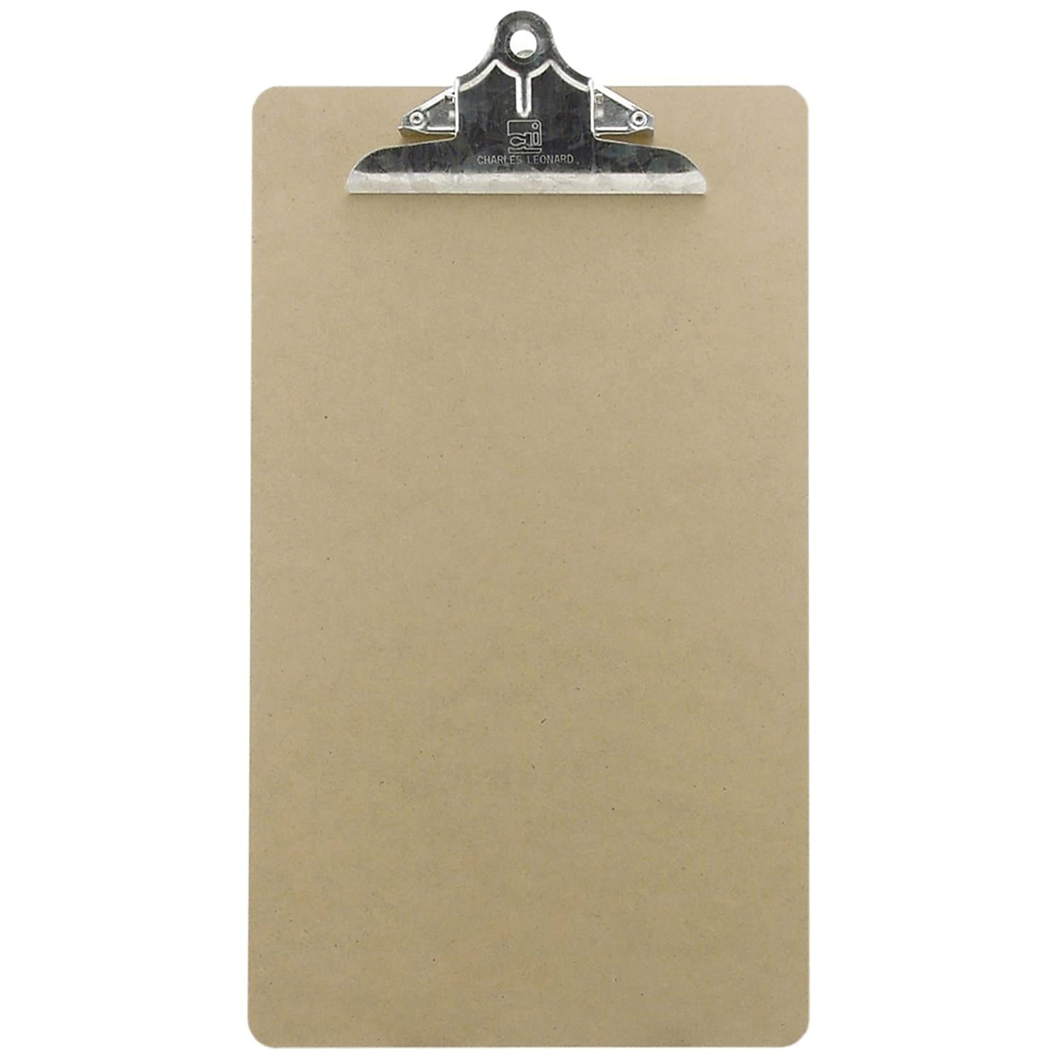 Charles Leonard Masonite Clipboard, Legal Size, 12 Count
