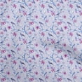thumbnail image 1 of oneOone Rayon Amethyst Fabric Floral Flower With Bird Sewing Craft Projects Fabric Prints By Yard 56 Inch Wide, 1 of 4