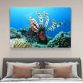 thumbnail image 4 of Lionfish Scuba Diving Underwater Canvas Poster Bedroom Decor Sports Landscape Office Room Decor Gift,Frame-style,24x36inch(60x90cm), 4 of 8