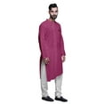 thumbnail image 4 of Atasi Cotton Kurta Set For Men Designer Casual Solid Kurta Pajama Clothing, 4 of 5