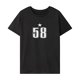 thumbnail image 1 of Camiseta básica de verano para mujer, camiseta básica elegante para vacaciones, viajes y caminatas S, 1 of 7