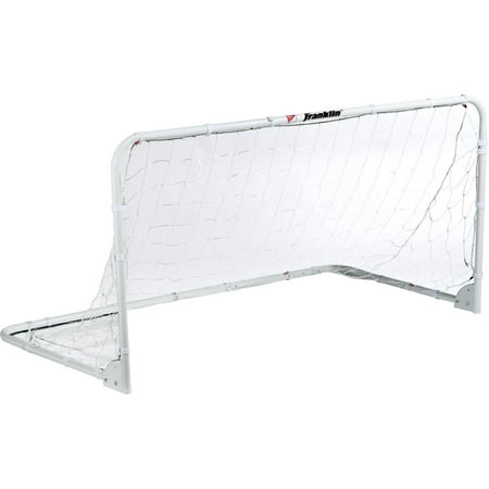 Franklin Sports MLS 6' x 3' Steel Folding Soccer Goal for Backyard ( Includes Carry Bag and 4 Ground Stakes)
