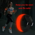thumbnail image 6 of HZKAICUN Led Bracelet, 4pc Reflective Led Luminous Bracelets Lightband Children Night Safety Light For Running Jogging Dog Hiking Running Outdoor Sports, 6 of 7
