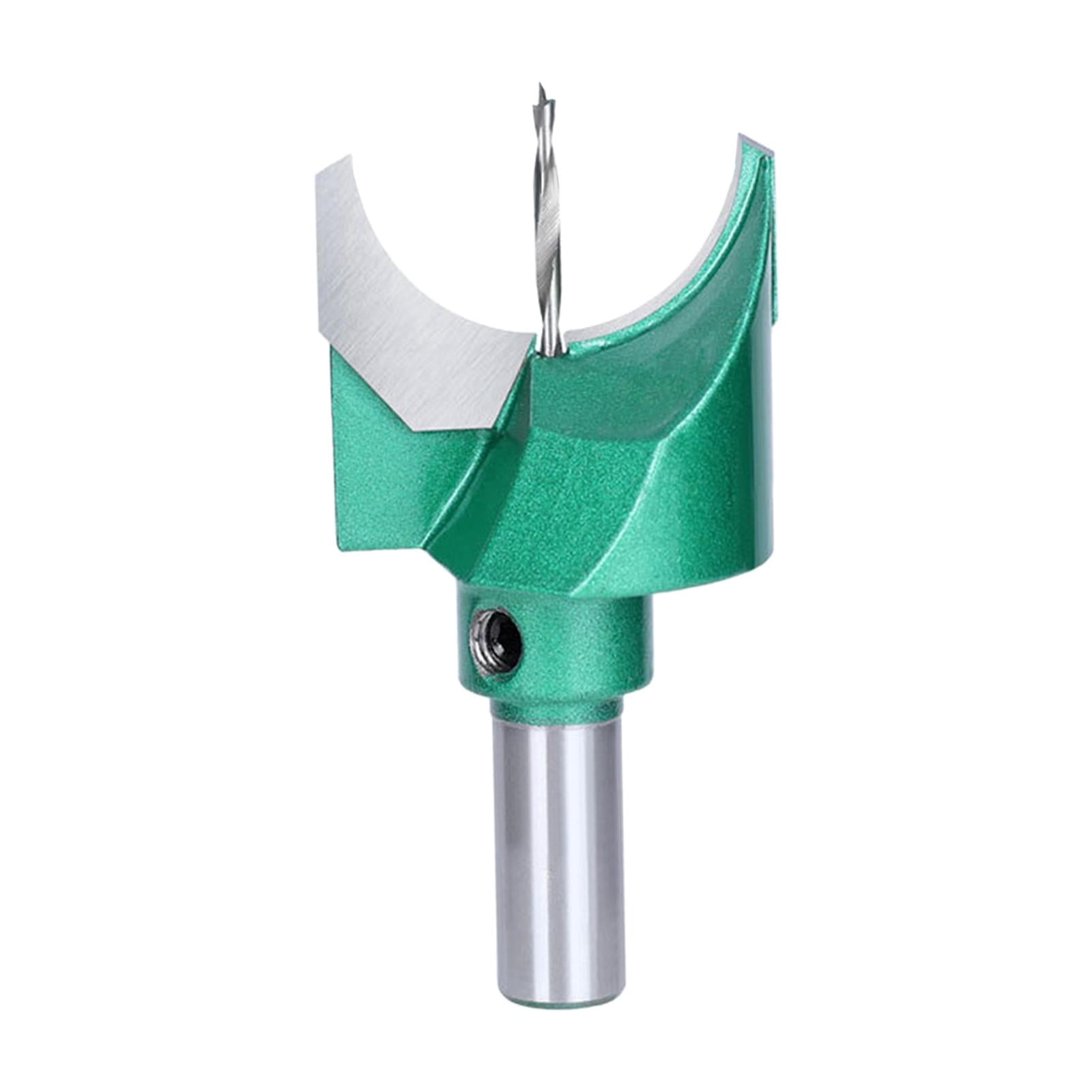 Wooden Bead Maker Beads Drill Bit Joinery Bits,Carbide Ball Blade Milling Cutter 6mm-30mm,Wood Router Bit Tungsten Steel Coated Rustproof,Cemented Carbide Spherical 10mmx30mm