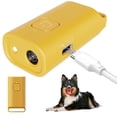 thumbnail image 3 of Ultrasonic Dog Repeller Training Aid with Charging Cable Yellow, 3 of 9