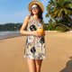thumbnail image 3 of Disketp Groovy Disco para Vestido sin Mangas para Mujeres, Vestidos de Verano para Mujeres, Casual y Holgado para la Playa, 3 of 7