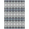 thumbnail image 2 of Addison Rugs Chantille Indoor/Outdoor Transitional Geometric Gray Washable Rectangle Rug, 3' x 5', 2 of 6