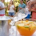 thumbnail image 3 of REGALWOVEN Ice Scoop Easy Clean Plastic Ice Shovel for Candy Buffet Kitchen, Popcorn Scooper for Bar, Ice Bucket, Popcorn in  Clear-3PCS, 3 of 7
