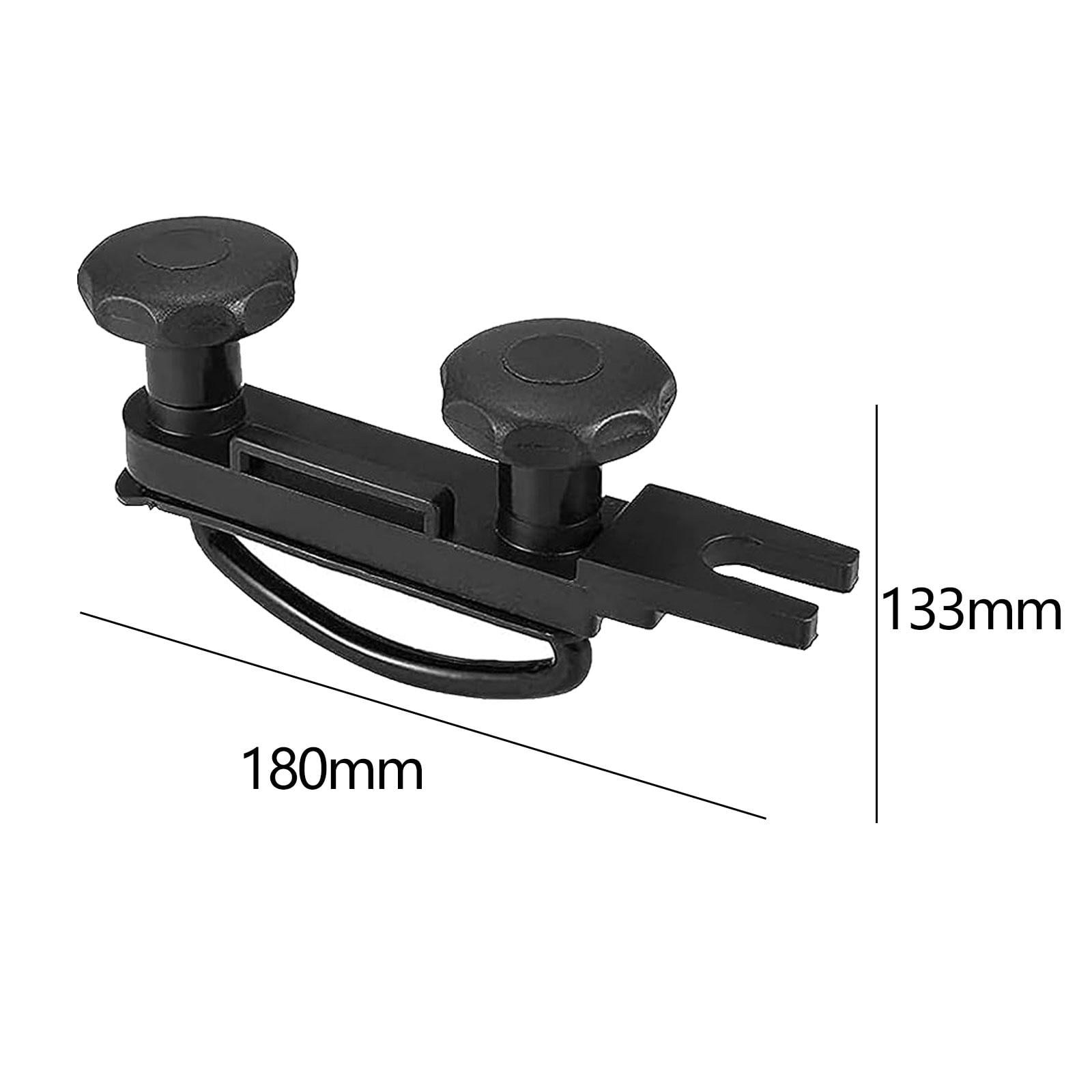 4Pcs Roof Box U Bolt Clamps Accessories Steel U Bracket Installation Accessory for Long Service Life Easy to Mount Modification Sturdy