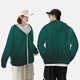 thumbnail image 4 of Balery Dark teal green Sudadera ligera de manga larga con capucha y protección solar UPF 50+ para hombre y mujer, ideal para pesca y running-Medium, 4 of 7