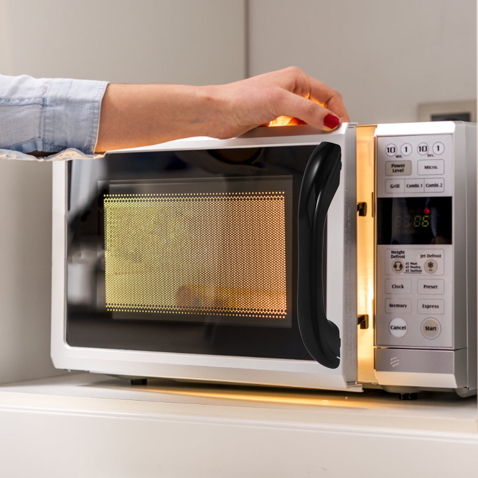 Microwave Oven Door Handle Compatible with Samsung ME16K3000AS S 並行輸入品 LG LMV1762ST Microwave Oven Door Handle - MEB41909001 \u2013 LG Parts