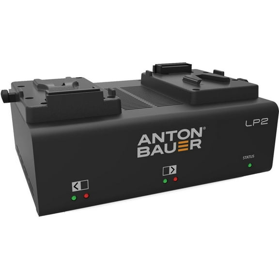 Anton Bauer LP2 Dual V-Mount Battery Charger with LED Display