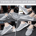 thumbnail image 6 of Casual Shoes Comfortable Lightweight Loafers Non-slip Walking Shoes, 6 of 7