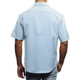 thumbnail image 3 of Pro Celebrity Men's Pro Fishing Outdoor Button-Down Shirt (2X-Large, Light Blue), 3 of 3
