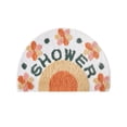 thumbnail image 1 of Binwennn Blanket Heat Yarn Throw Blanket Bathroom Rugs Half Bath Mat Cute Sun Bath Mats Retro Bohemian Home Bathroom Small Colorful Semi Round Shower Rug Funny Washable Rug, 1 of 5