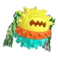 thumbnail image 1 of Masticable Juguete Divertido Tough Fuerte Cachorro Mascotas Tug War Jugar Amarillo anaranjado azul Yuyangstore mastica pelota, 1 of 8